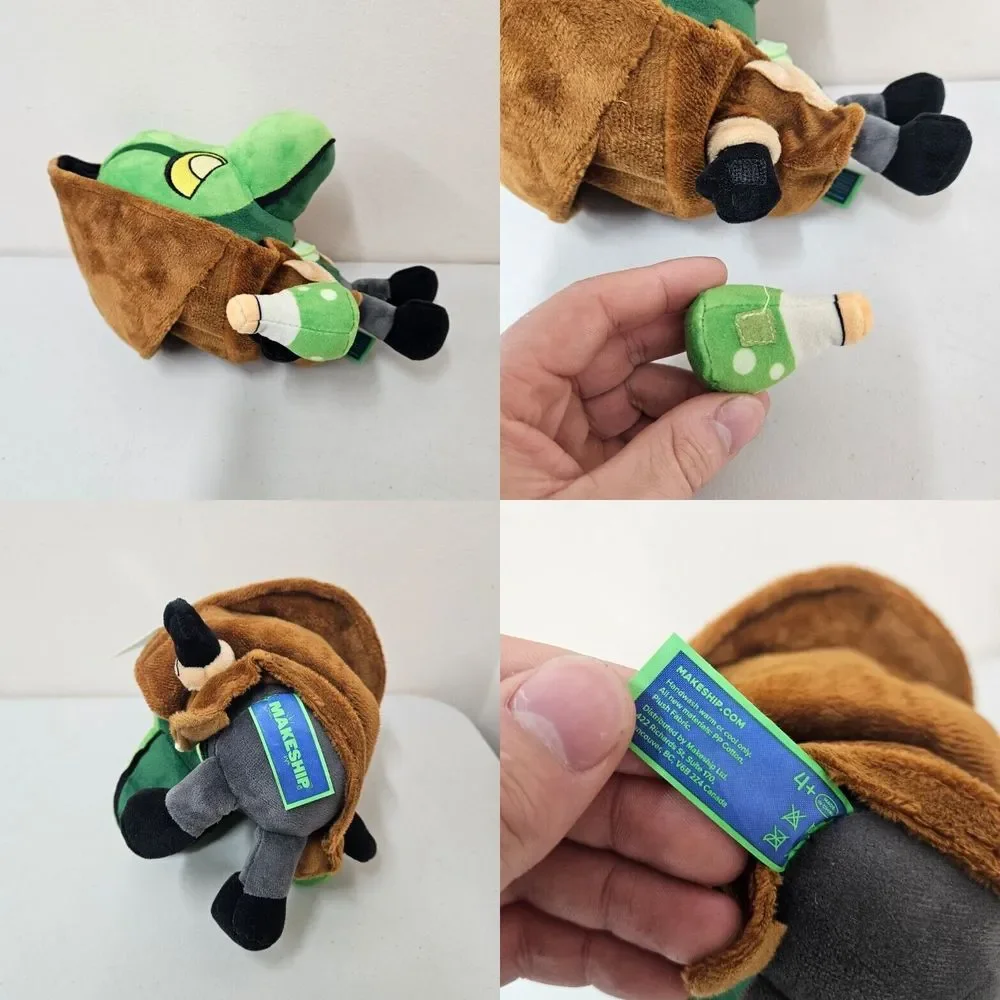 Fringy Youtuber Commentary‎ Animation Cartoon Plush By Makeship Only 1702 RARE!